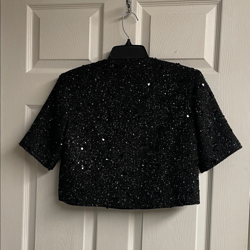Bennelie Rhinestone Tweed Jacket - Picture 2 of 6